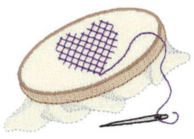 Picture of Cross Stitch Machine Embroidery Design