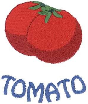 Tomato Machine Embroidery Design