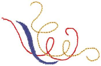 Swirl Design Machine Embroidery Design