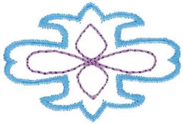 Picture of Cross Decoration Machine Embroidery Design