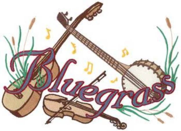 Picture of Bluegrass Machine Embroidery Design