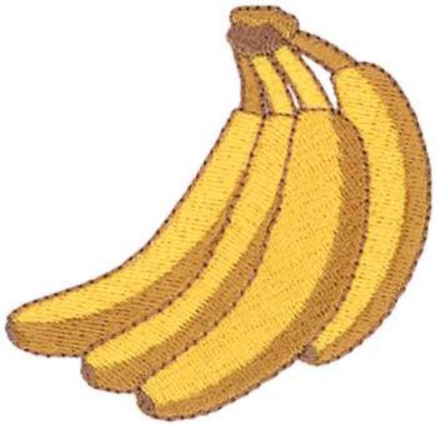 Picture of Bananas Machine Embroidery Design
