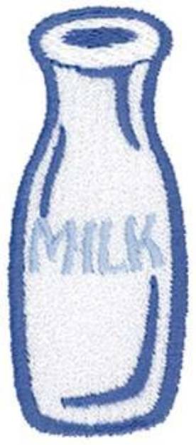 Picture of Milk Bottle Machine Embroidery Design