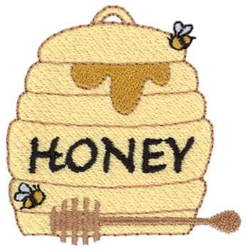 Honey Pot Machine Embroidery Design
