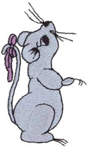 Picture of Little Mouse Machine Embroidery Design
