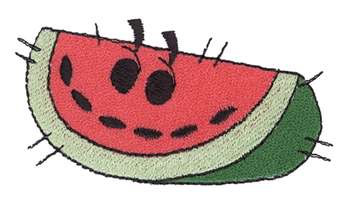 Patcwork Watermelon Machine Embroidery Design