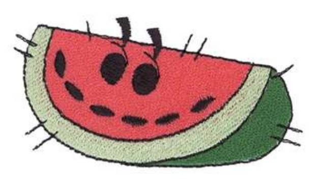 Picture of Patcwork Watermelon Machine Embroidery Design