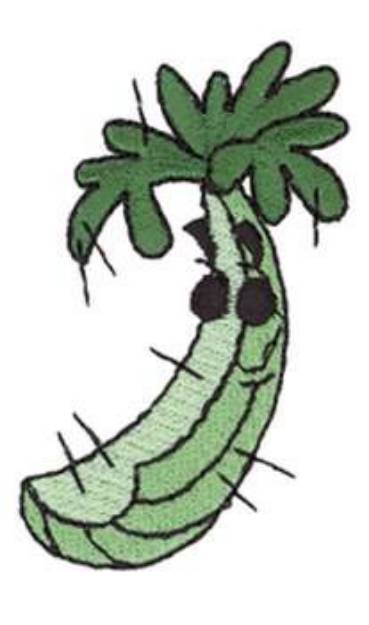 Picture of Celery Machine Embroidery Design