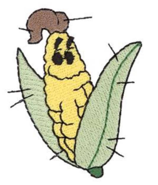 Picture of Patcwork Corn Machine Embroidery Design