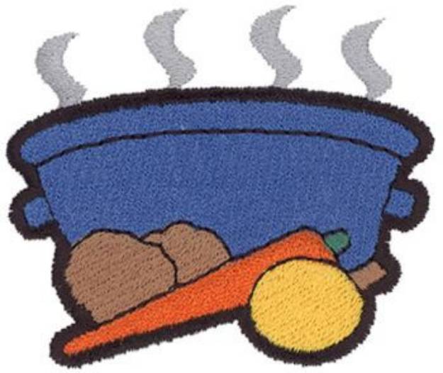 Picture of Stew Pot Machine Embroidery Design