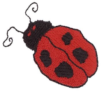 Ladybug Machine Embroidery Design
