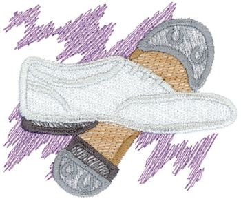 Clogging Shoes Machine Embroidery Design