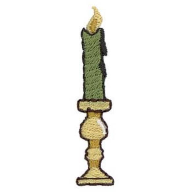 Picture of Candle Stick Machine Embroidery Design