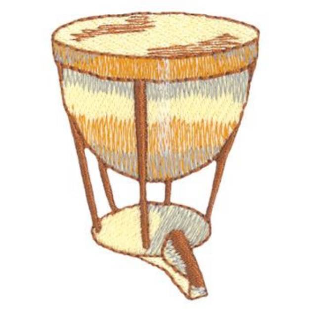 Picture of Timpani Drum Machine Embroidery Design