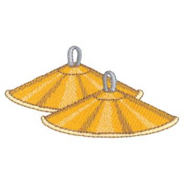 Picture of Cymbals Machine Embroidery Design