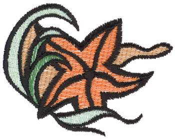 Starfish Machine Embroidery Design