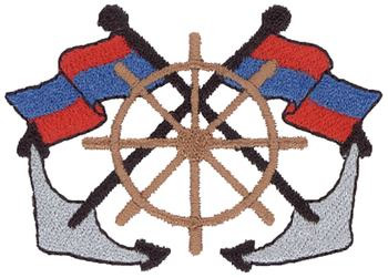 Nautical Design Machine Embroidery Design