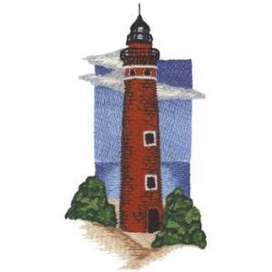 Picture of Little Sable Tower Machine Embroidery Design
