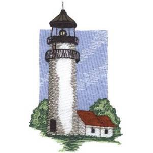 Picture of Highland Lighthouse Machine Embroidery Design