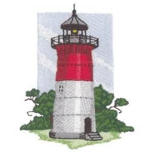 Picture of Nauset Lighthouse Machine Embroidery Design
