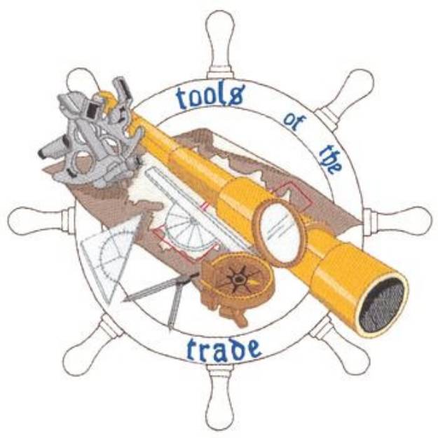 Picture of Tools Of The Trade Machine Embroidery Design