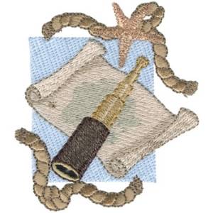 Picture of Map Machine Embroidery Design