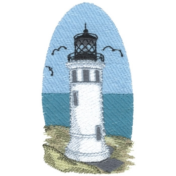 Anacapa Island Machine Embroidery Design