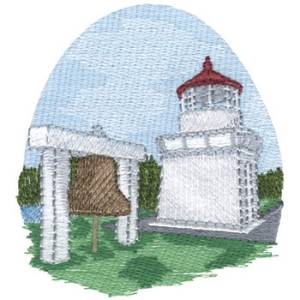 Picture of Trinidad Head Machine Embroidery Design