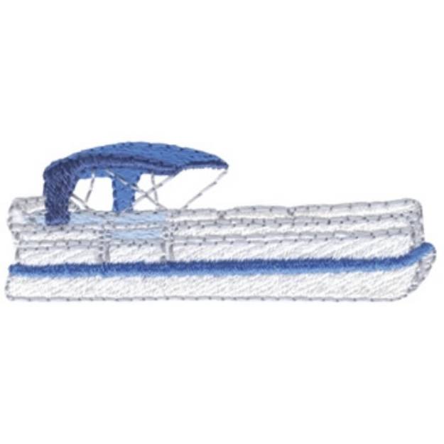 Picture of Pontoon Boat Machine Embroidery Design