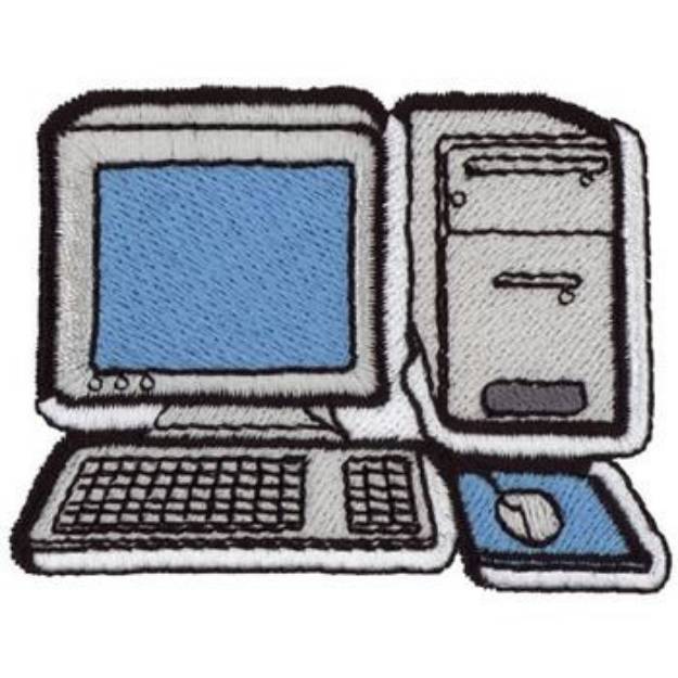 Picture of Computer Machine Embroidery Design