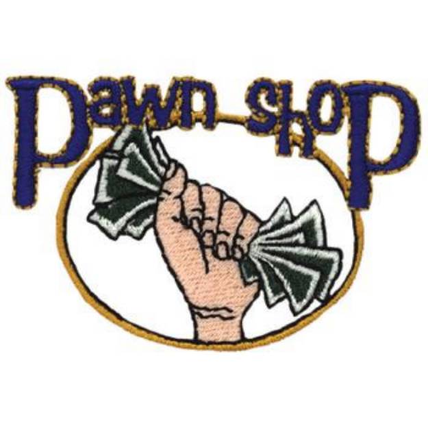 Picture of Pawn Shop Machine Embroidery Design