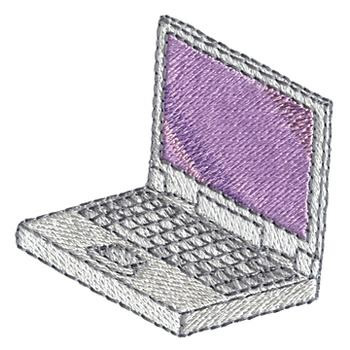 Laptop Machine Embroidery Design