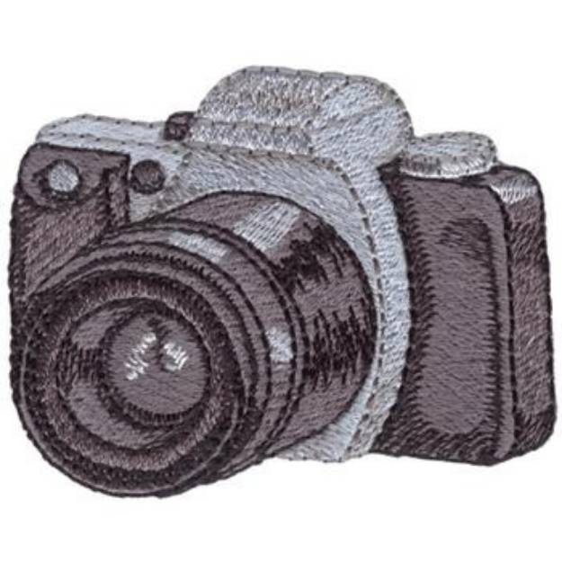 Picture of 35 Mm Camera Machine Embroidery Design