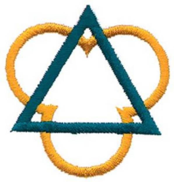Picture of Symbol For Trinity Machine Embroidery Design