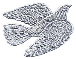Dove Machine Embroidery Design