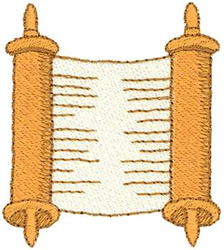 Scroll Machine Embroidery Design