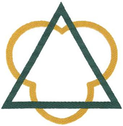 Trinity Symbol Machine Embroidery Design