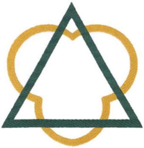 Picture of Trinity Symbol Machine Embroidery Design