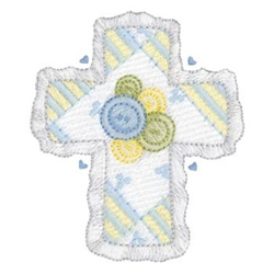 Baby Boy Cross Machine Embroidery Design