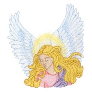 Picture of Blond Angel Machine Embroidery Design