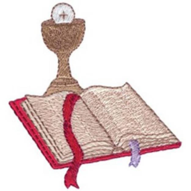 Picture of Bible & Communion Machine Embroidery Design