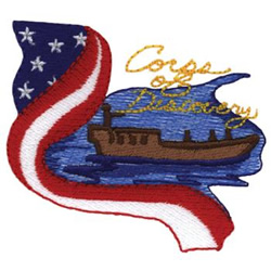 Corps Of Discovery Machine Embroidery Design