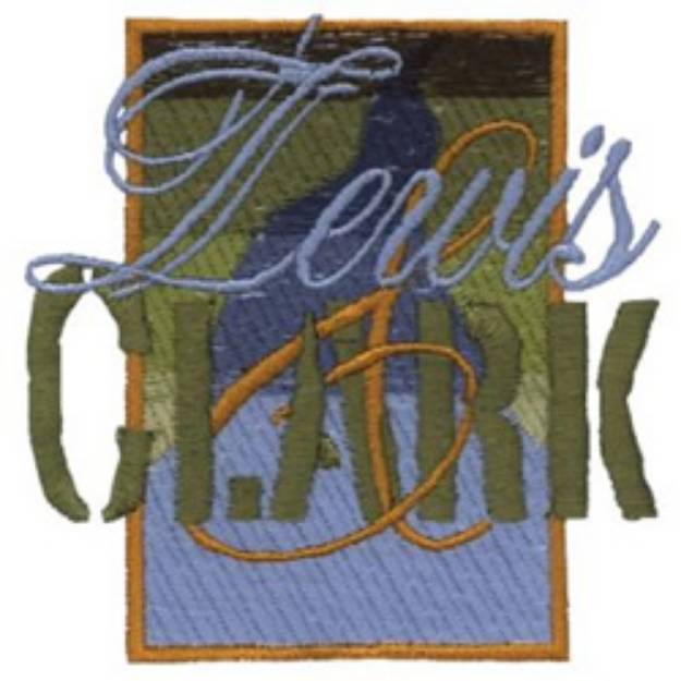 Picture of Lewis & Clark Machine Embroidery Design