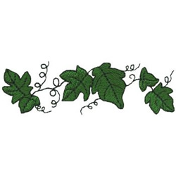 Ivy Accent Machine Embroidery Design