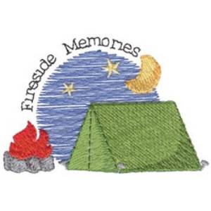 Picture of Fireside Memories Machine Embroidery Design