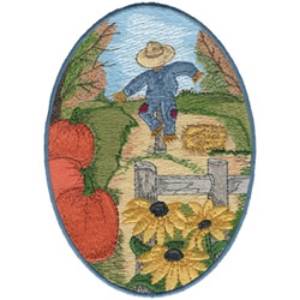 Picture of Fall Garden Machine Embroidery Design