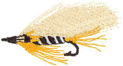 Fishing Fly Machine Embroidery Design