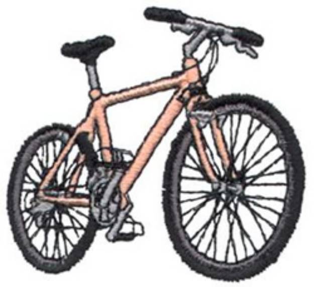 Picture of Mountain Bike Machine Embroidery Design