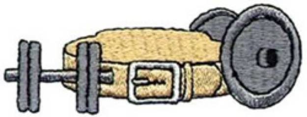 Picture of Weight Equipment Machine Embroidery Design