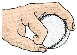 Left-Handed Grip Machine Embroidery Design